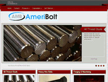 Tablet Screenshot of ameribolt.com